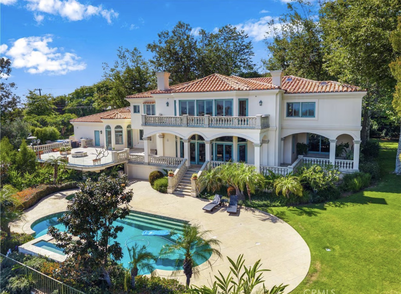 6000 Cavalleri Road — Mediterranean estate exterior